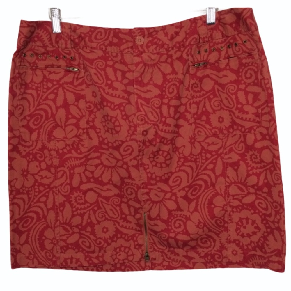 Venezia Lane Bryant Floral Skirt 18